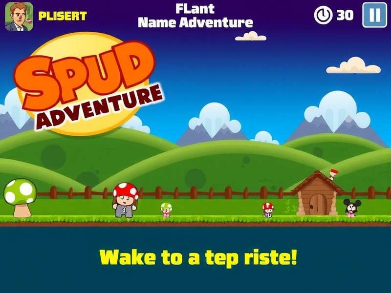 Spud Adventure Game Screenshot